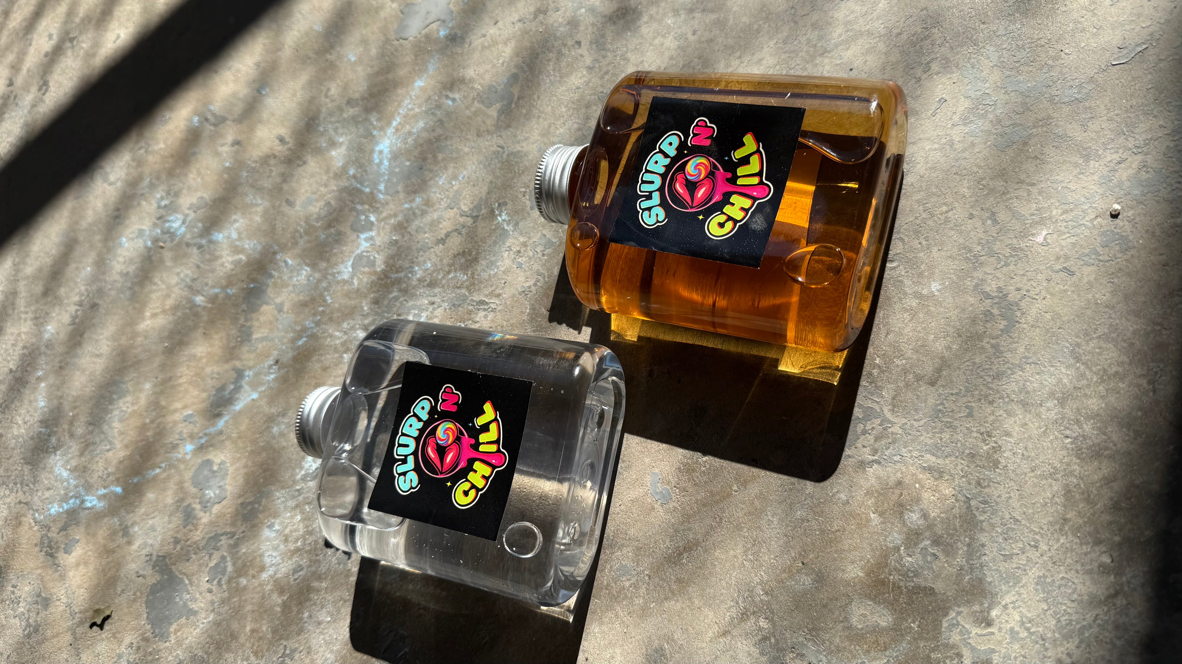 *Glitter* ORA Liquor Flask 8.5 oz