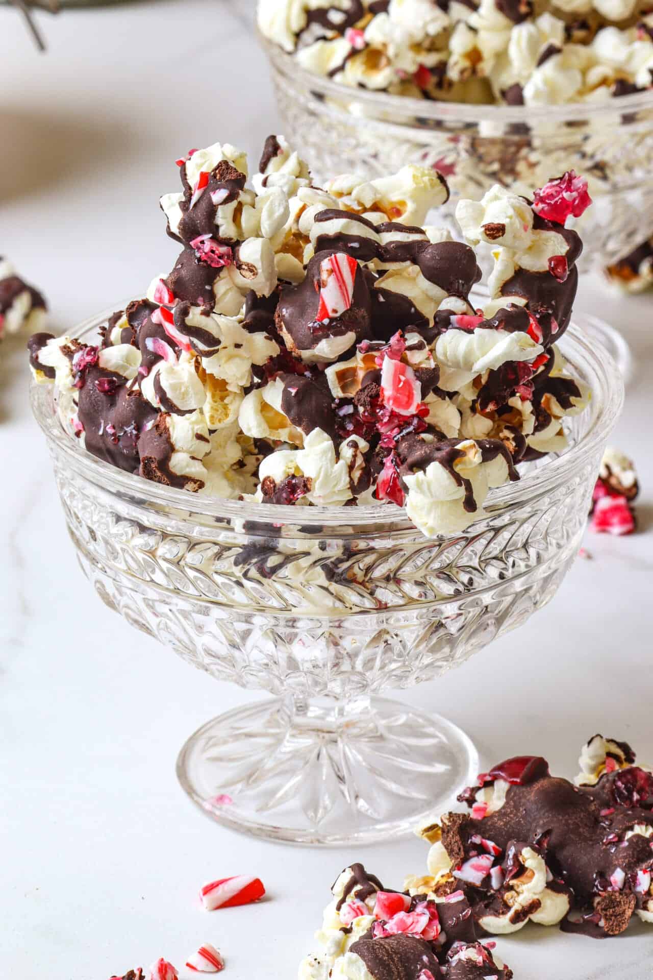 Peppermint Bark Popcorn