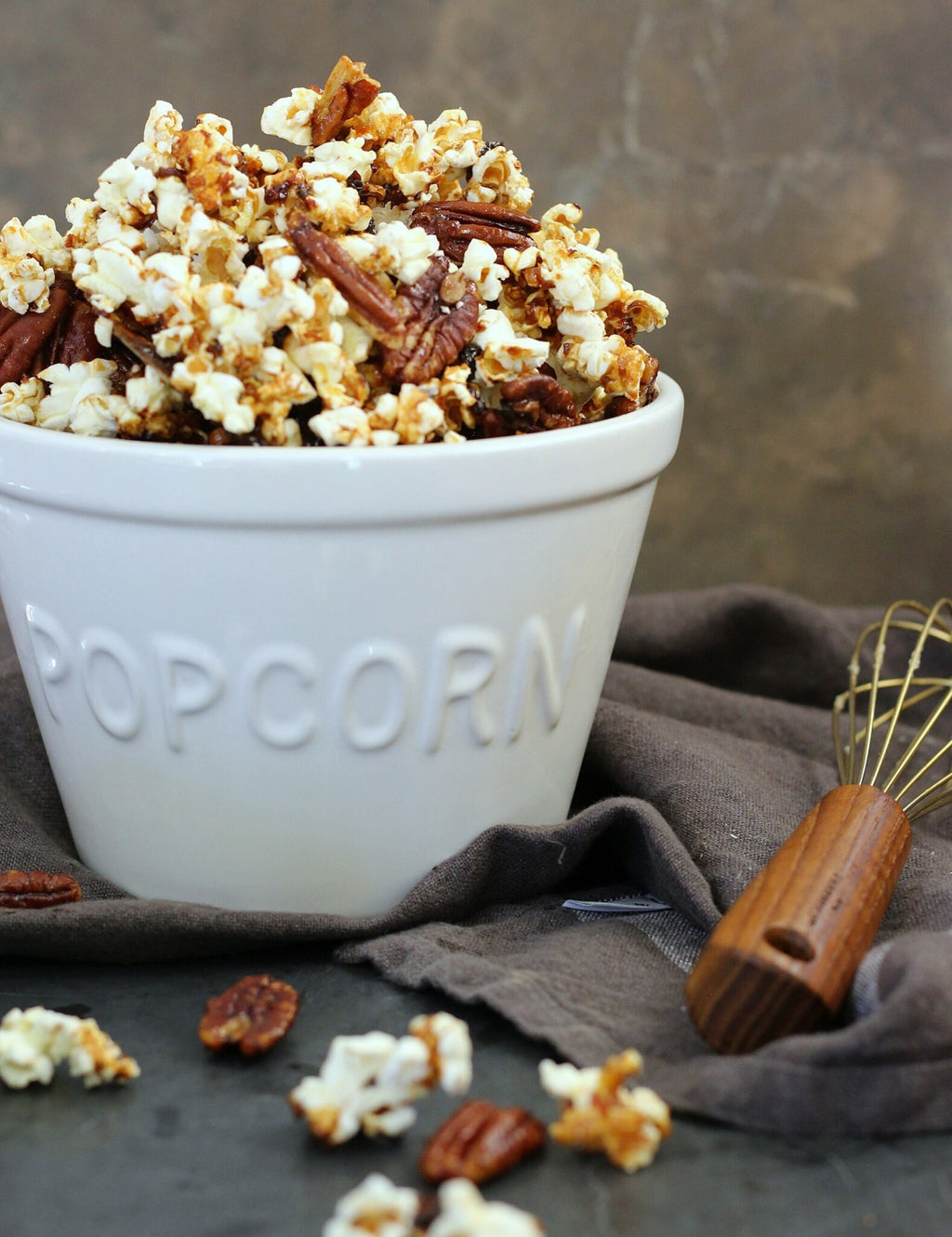 Caramel Pecan Popcorn