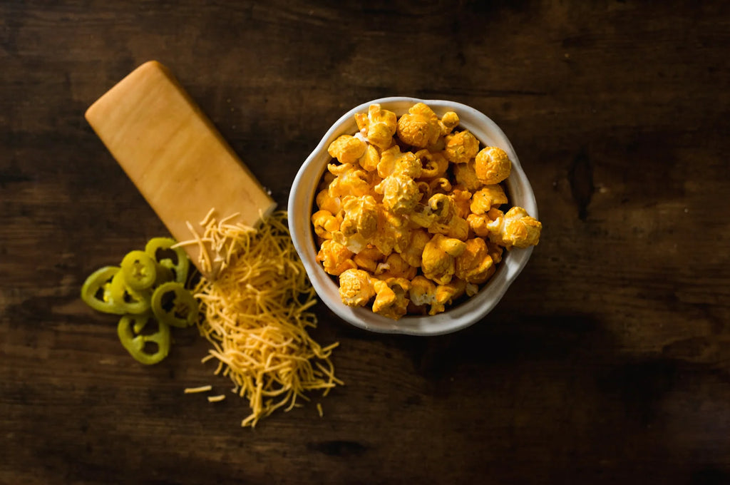 Jalapeño Cheddar Popcorn