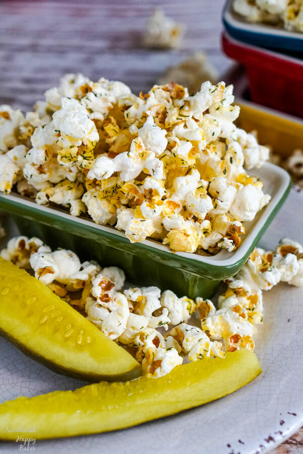 Dill Pickle Popcorn