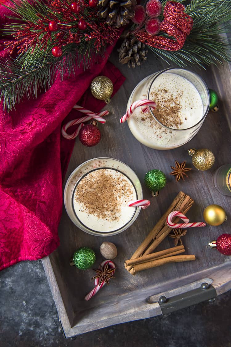 Vanilla Spiced Eggnog
